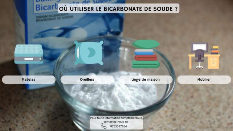 O&ugrave; utiliser le bicarbonate de soude ?